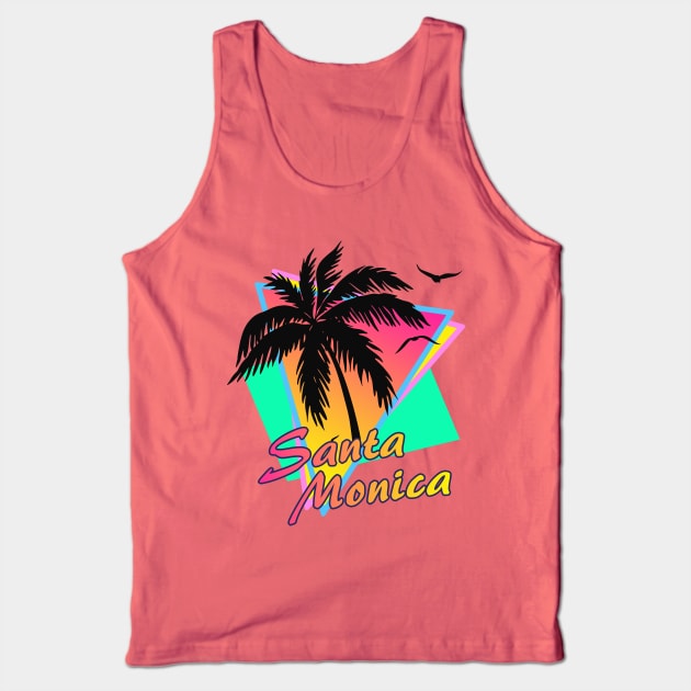 Santa Monica Tank Top by Nerd_art